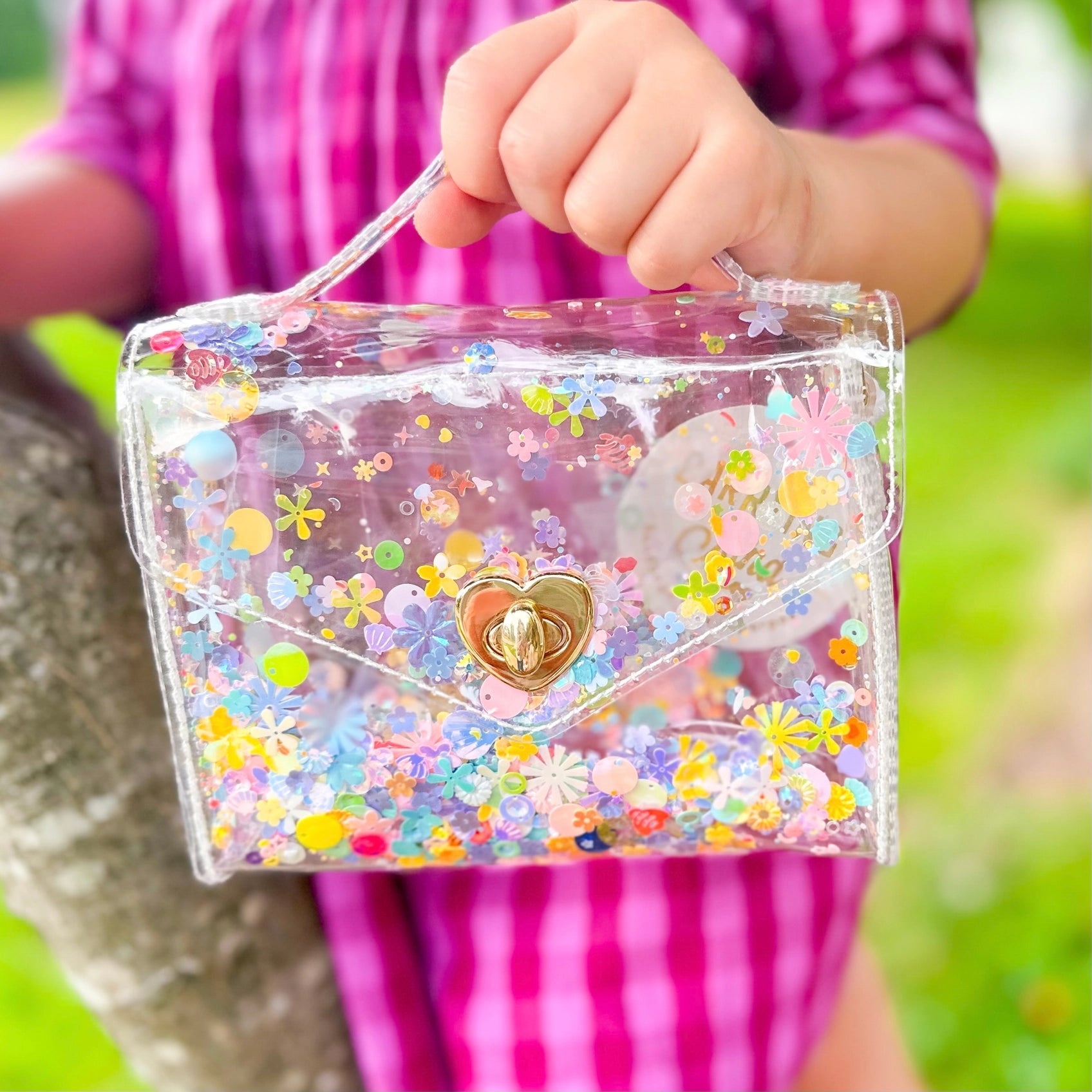 Gussie Handbag - Multi Sparkle