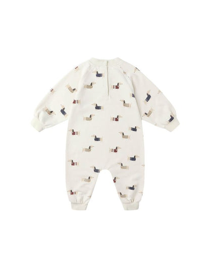 Raglan Jumpsuit || Dachshund - Twinkle Twinkle Little One