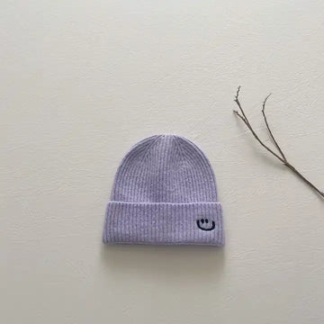 Smiley Face Knit Hat - Twinkle Twinkle Little One