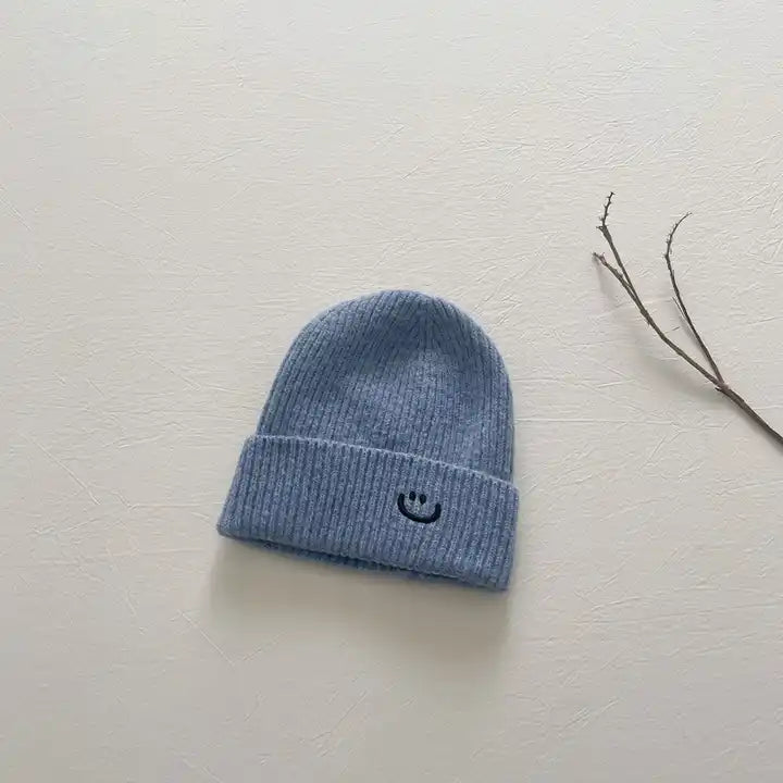 Smiley Face Knit Hat - Twinkle Twinkle Little One