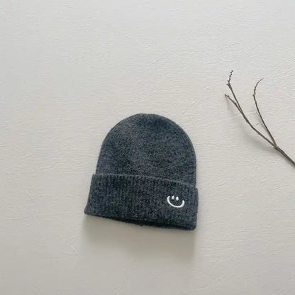 Smiley Face Knit Hat - Twinkle Twinkle Little One