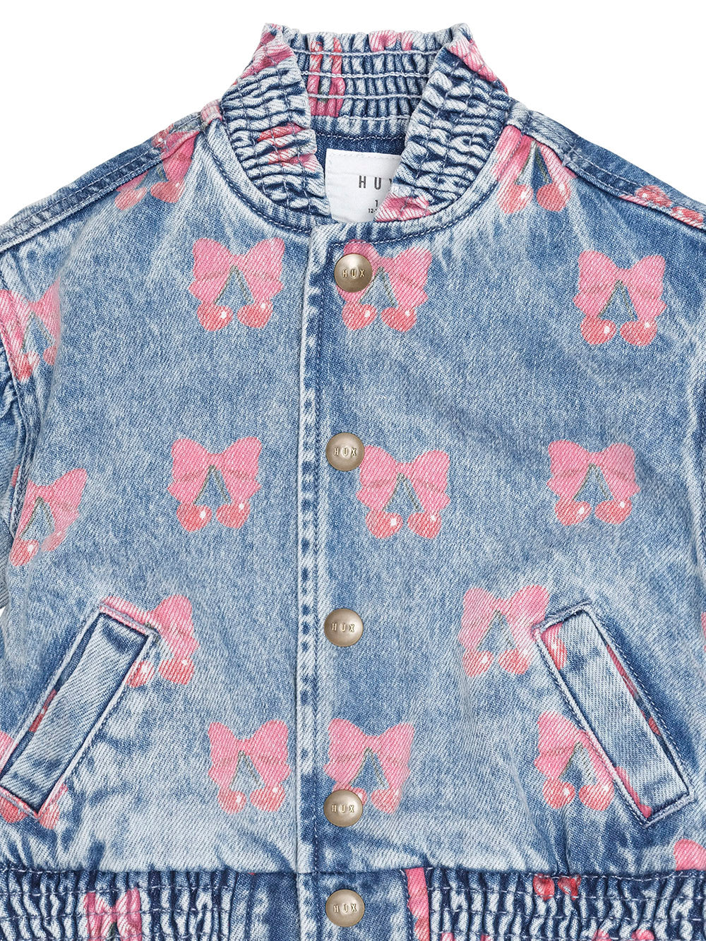 Dreamy Denim Cherry Jacket - Multi Denim