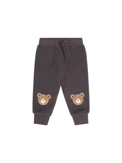 Furry Huxbear Sweatpant - Soft Black