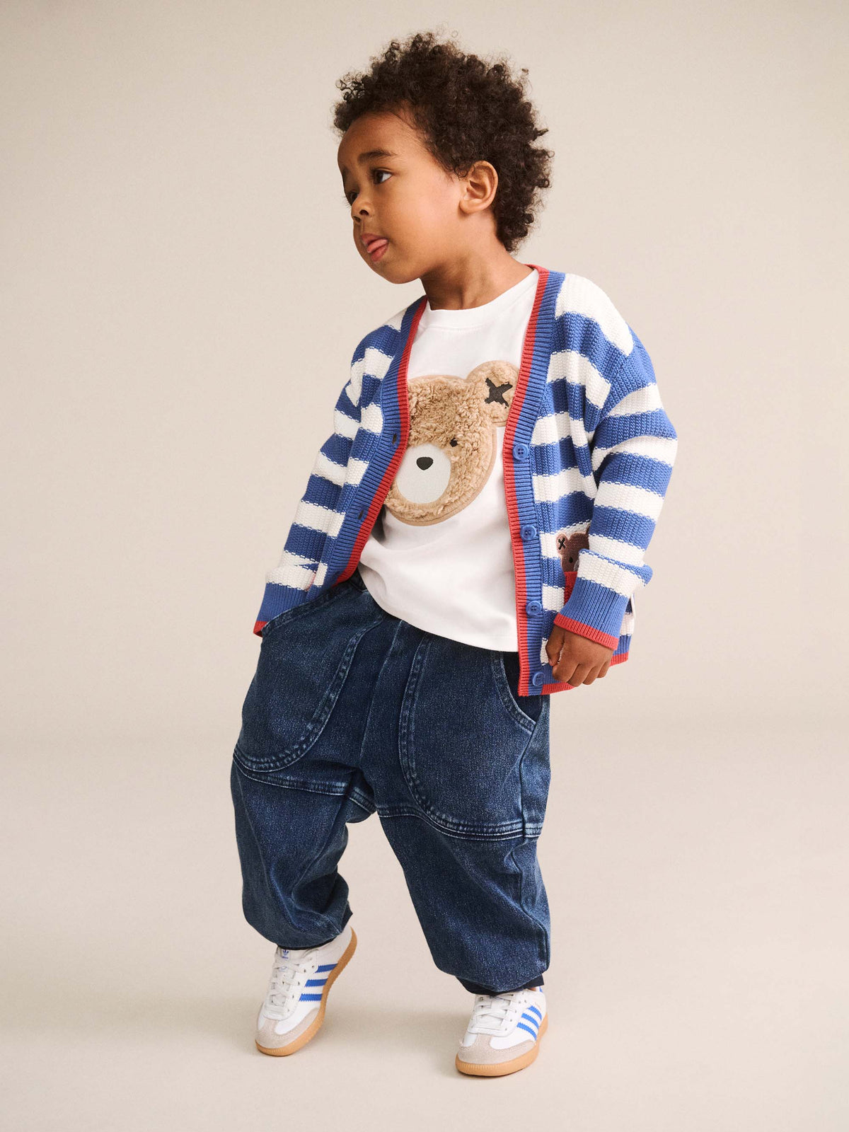 Knit Denim Pocket Pant - Denim Indigo