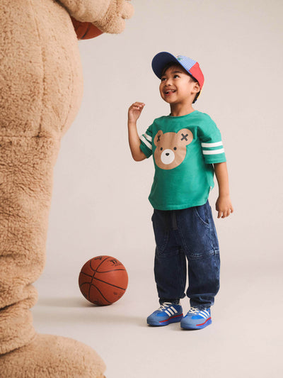 Knit Denim Pocket Pant - Denim Indigo