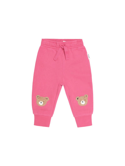 Furry Huxbear Sweatpant - Dusty Berry