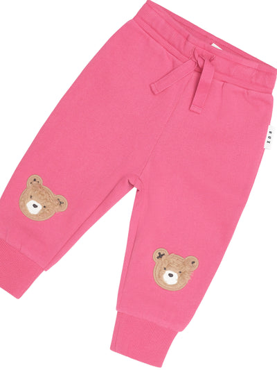 Furry Huxbear Sweatpant - Dusty Berry