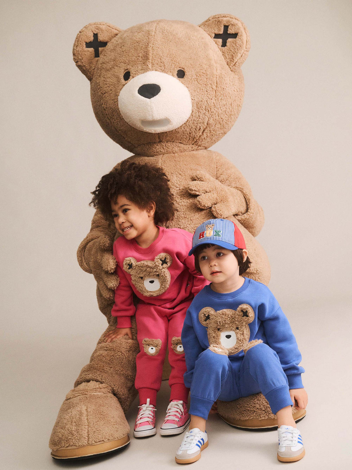 Furry Huxbear Sweatpant - Dusty Berry