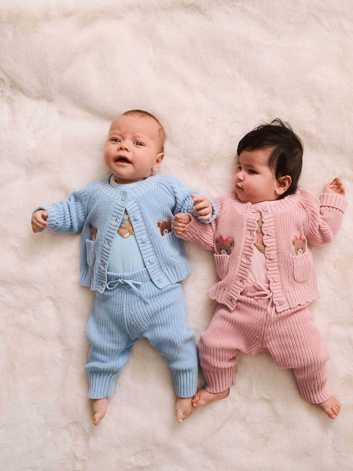 My First Hux 2PC Newborn Set - Baby Blue