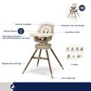 Maxi-Cosi Kindred Kiskadee 360° Rotating High Chair - Twinkle Twinkle Little One