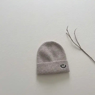 Smiley Face Knit Hat - Twinkle Twinkle Little One