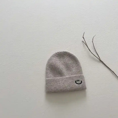 Smiley Face Knit Hat - Twinkle Twinkle Little One
