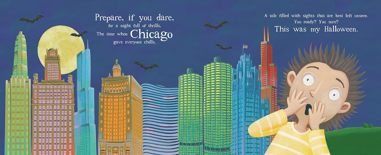 A Halloween Scare in Chicago: A Silly Monster Adventure Set in Chicago