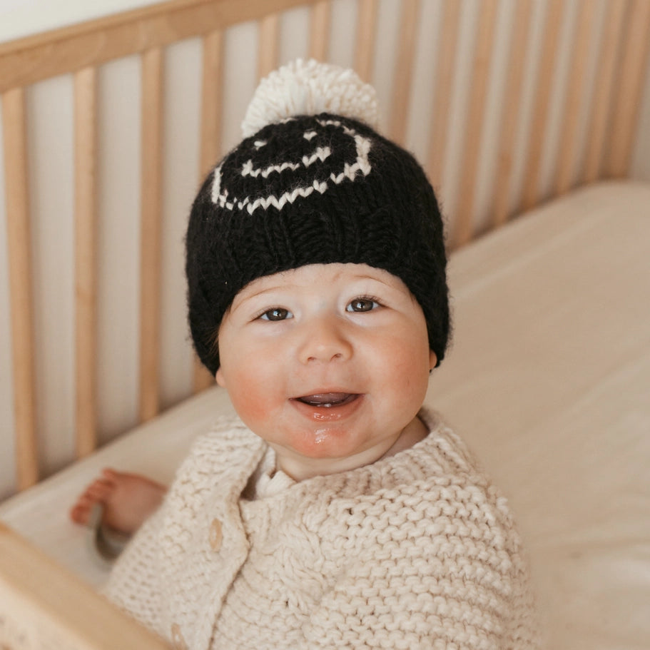Happy Face Beanie Hat - Twinkle Twinkle Little One
