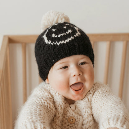 Happy Face Beanie Hat - Twinkle Twinkle Little One