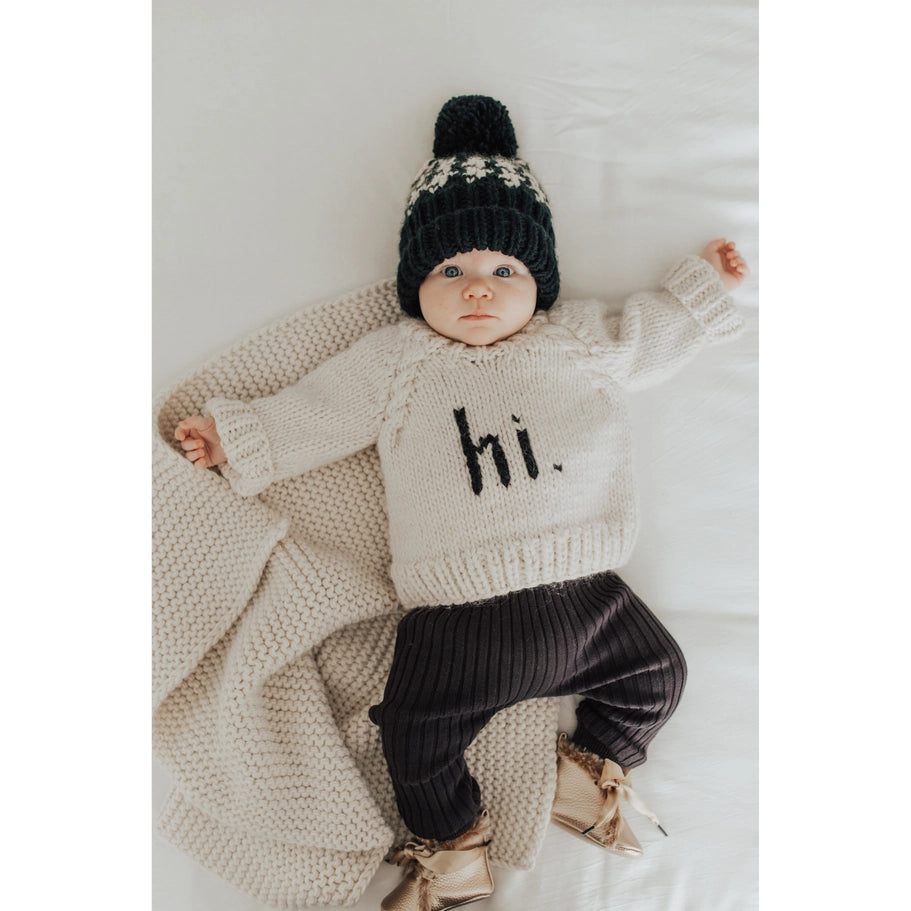 Hi. Crew Neck Sweater - Twinkle Twinkle Little One