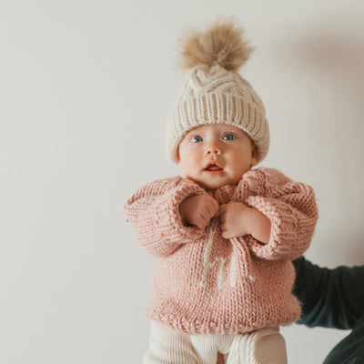 Hi. Rosy Crew Neck Sweater - Twinkle Twinkle Little One