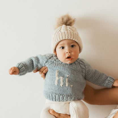 Hi. Surf Crew Neck Sweater - Twinkle Twinkle Little One