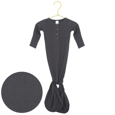 Lou Lou & Company Hudson Ribbed Knotted Gown - Twinkle Twinkle Little One