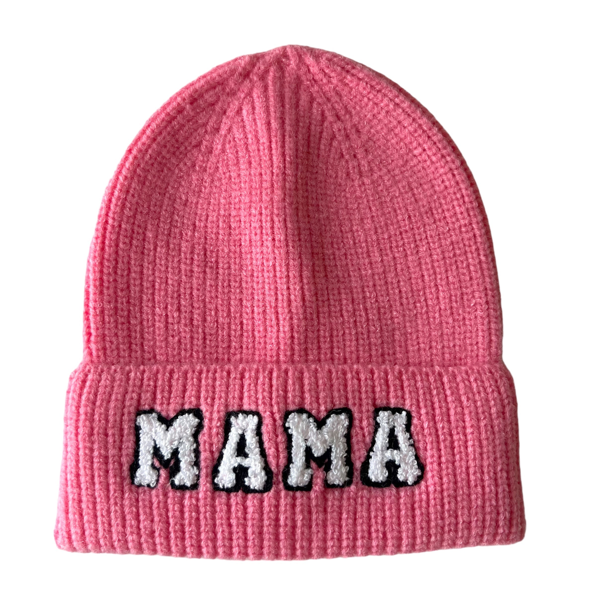 Mama Knit Hat - Bubblegum - Twinkle Twinkle Little One