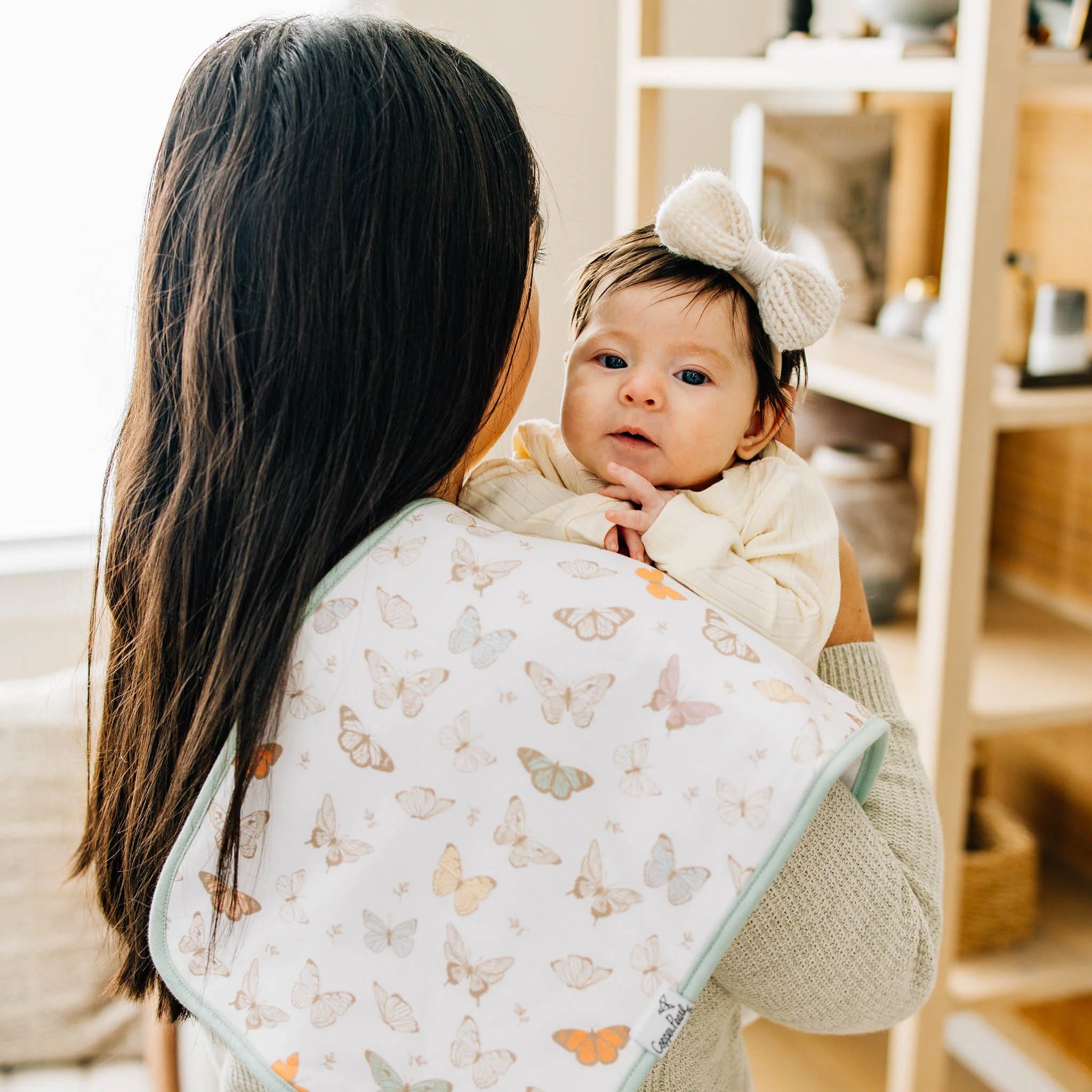 Flora Premium Burp Cloths - Twinkle Twinkle Little One