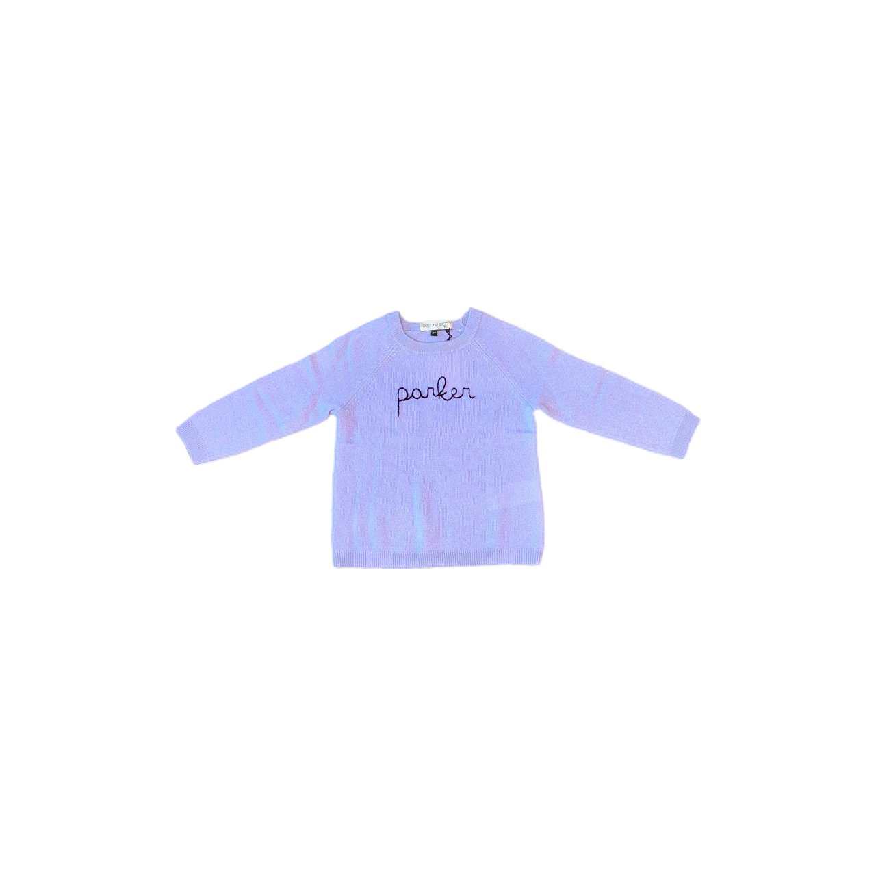 Cashmere Embroidery Stitch Name Sweater - Toddler - Twinkle Twinkle Little One