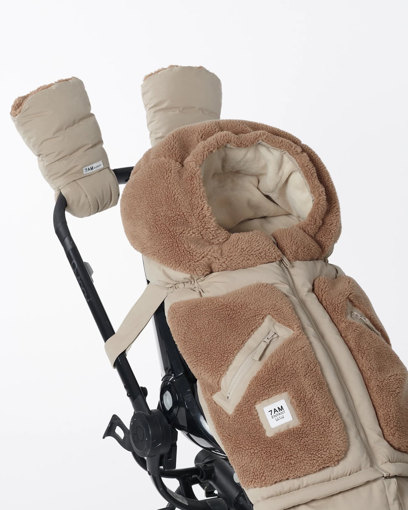 7 A.M. Enfant Blanket 212 Evolution - Cappuccino Applique - Twinkle Twinkle Little One