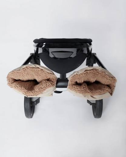 7 A.M. Enfant Warmmuffs - Cappuccino - Twinkle Twinkle Little One