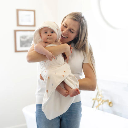 Infant Hooded Towel - Twinkle Twinkle Little One