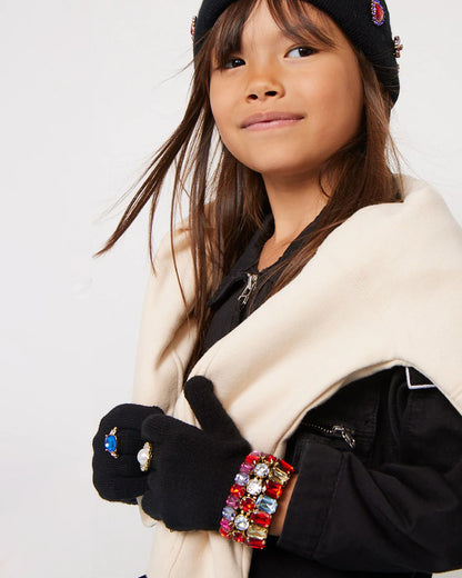 Ice Skating Jeweled Gloves - Twinkle Twinkle Little One