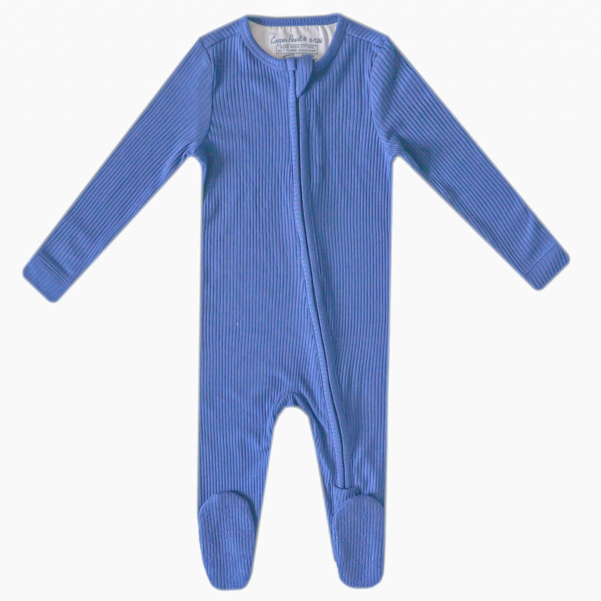 Indigo Zip-Up Footie Pajama - Twinkle Twinkle Little One
