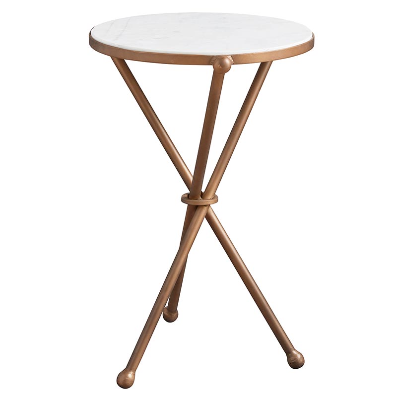 Rose Gold Iron Table with White Stone - Twinkle Twinkle Little One