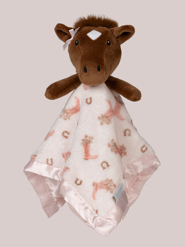 PLUSH CHARACTER SECURITY BLANKET - BLOOMIN' BOOT - Twinkle Twinkle Little One