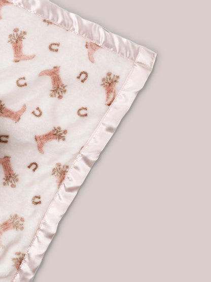 PLUSH CHARACTER SECURITY BLANKET - BLOOMIN' BOOT - Twinkle Twinkle Little One