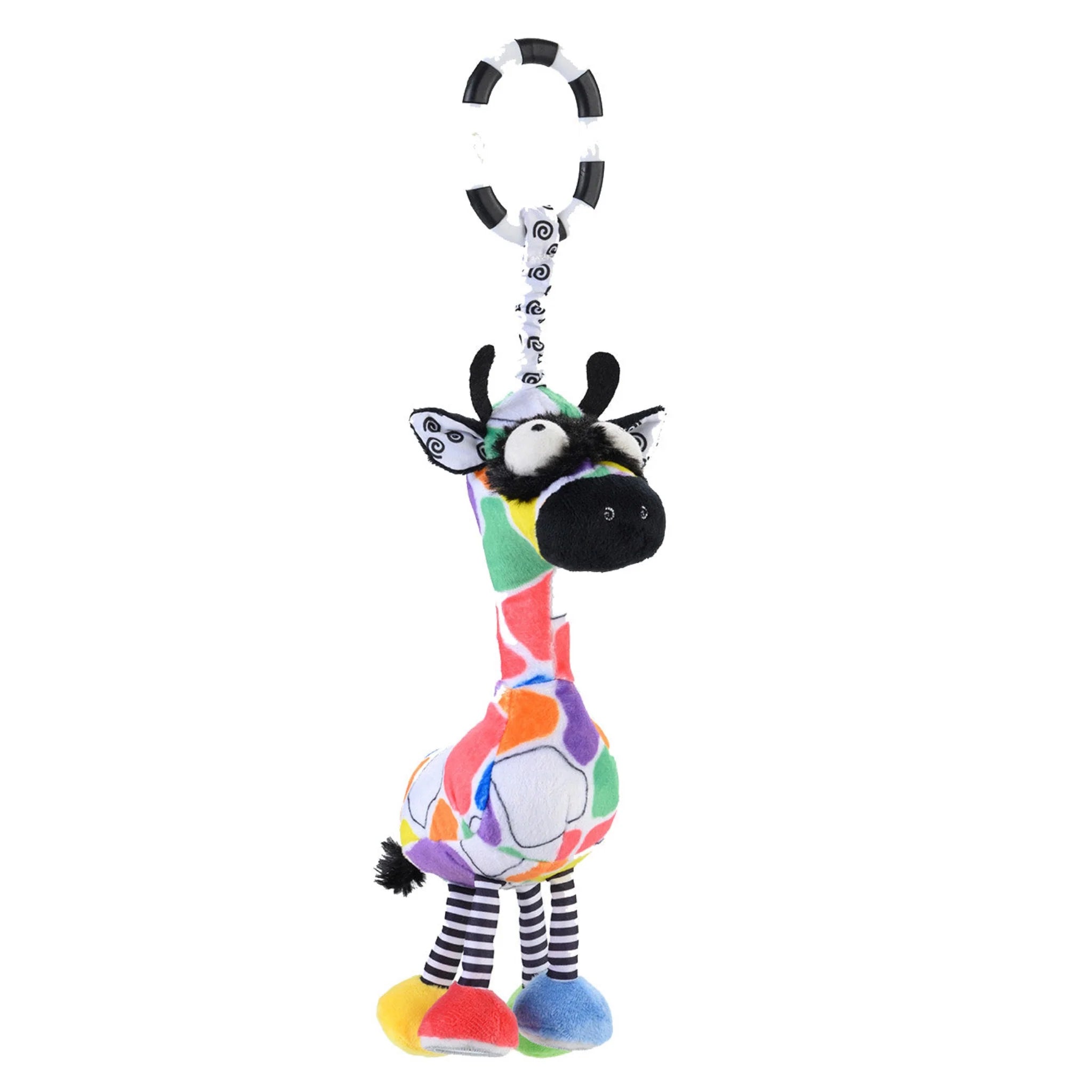 Jaffy the Fringe Footed Giraffe Chime & See Hanging Activity Toy - Twinkle Twinkle Little One