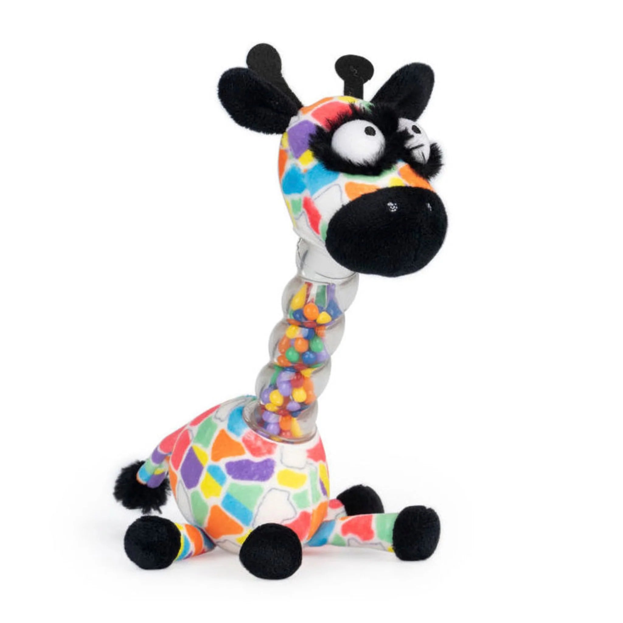 Jaffy the Fringe Footed Giraffe Hand Rattle Jingle Jangle Activity Toy - Twinkle Twinkle Little One