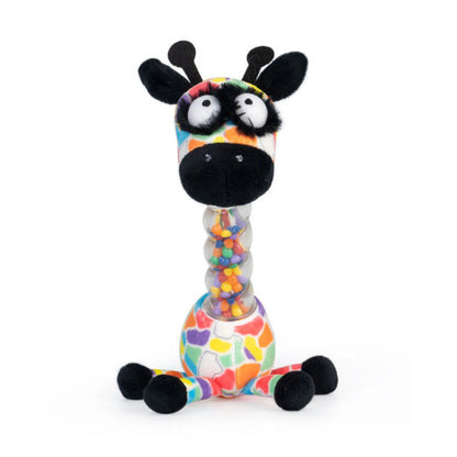 Jaffy the Fringe Footed Giraffe Hand Rattle Jingle Jangle Activity Toy - Twinkle Twinkle Little One