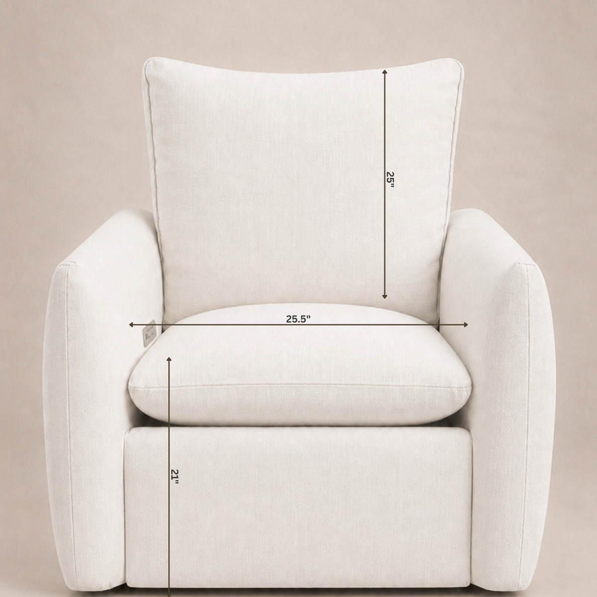 Oilo James: a Chair and a Half | Gliding Swivel Nursery Recliner
