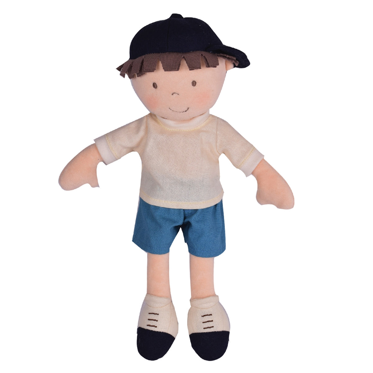 Jasper Boy Doll in Blue Shorts - Twinkle Twinkle Little One