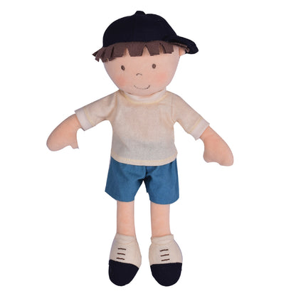 Jasper Boy Doll in Blue Shorts - Twinkle Twinkle Little One