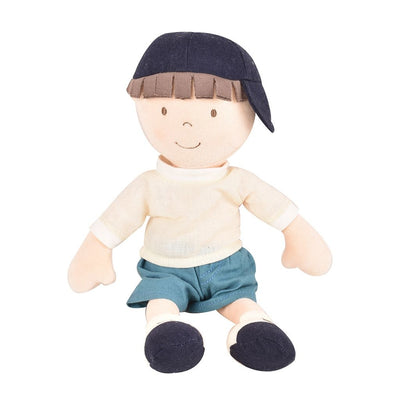Jasper Boy Doll in Blue Shorts - Twinkle Twinkle Little One