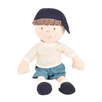Jasper Boy Doll in Blue Shorts - Twinkle Twinkle Little One