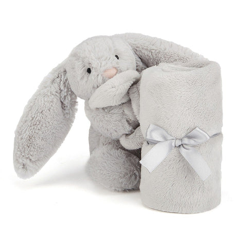 Bashful Grey Bunny Soother - Twinkle Twinkle Little One