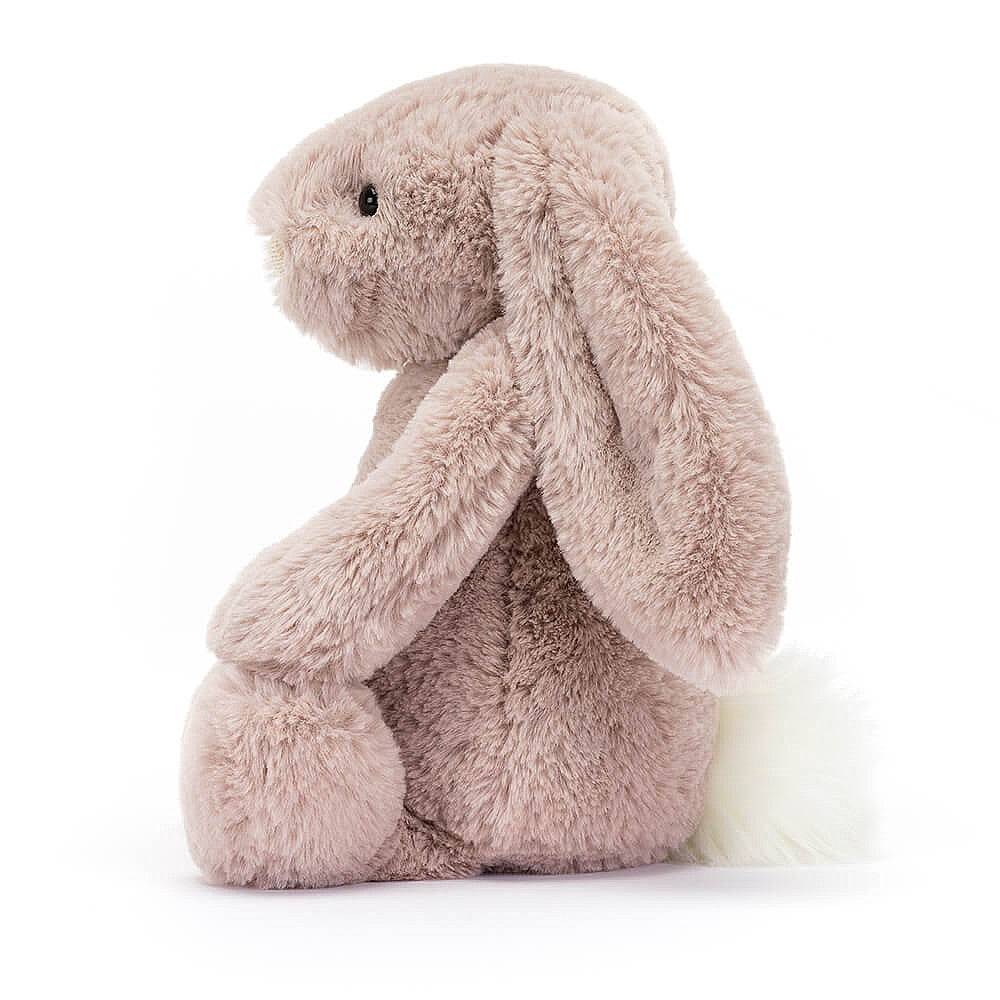 Jellycat Medium Bashful Luxe Rosa Bunny - Twinkle Twinkle Little One