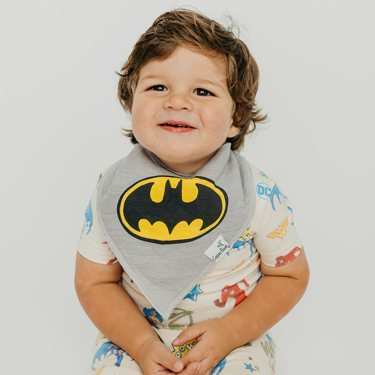 Justice League Baby Bandana Bibs