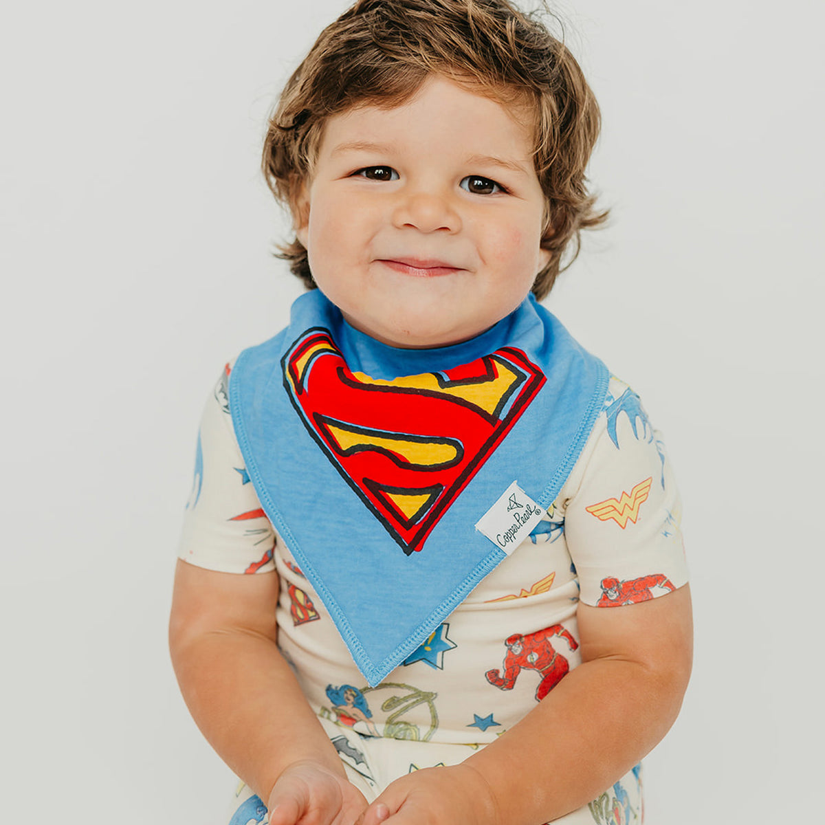 Justice League Baby Bandana Bibs