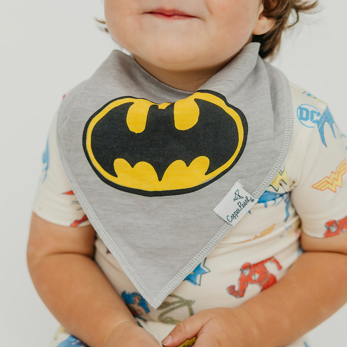 Justice League Baby Bandana Bibs