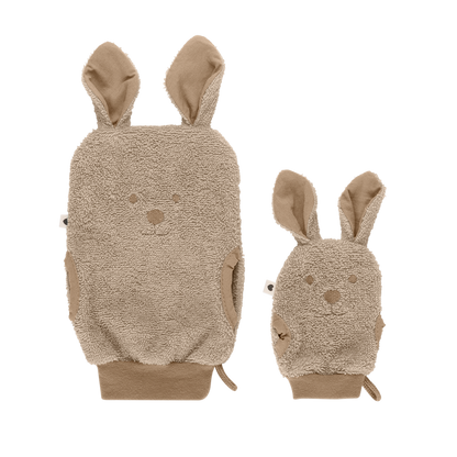 Kangaroo Bath Mitts Wash Cloth - Twinkle Twinkle Little One