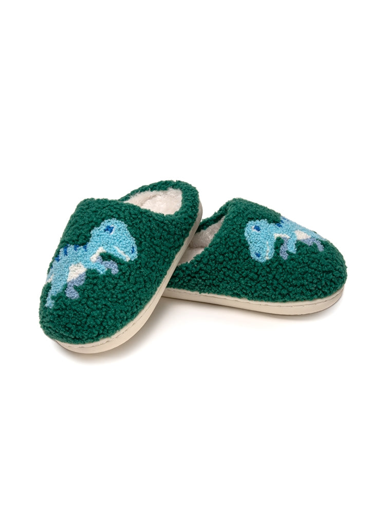 Green Dino Slippers - Twinkle Twinkle Little One