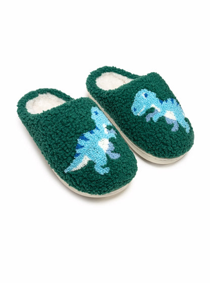 Green Dino Slippers - Twinkle Twinkle Little One